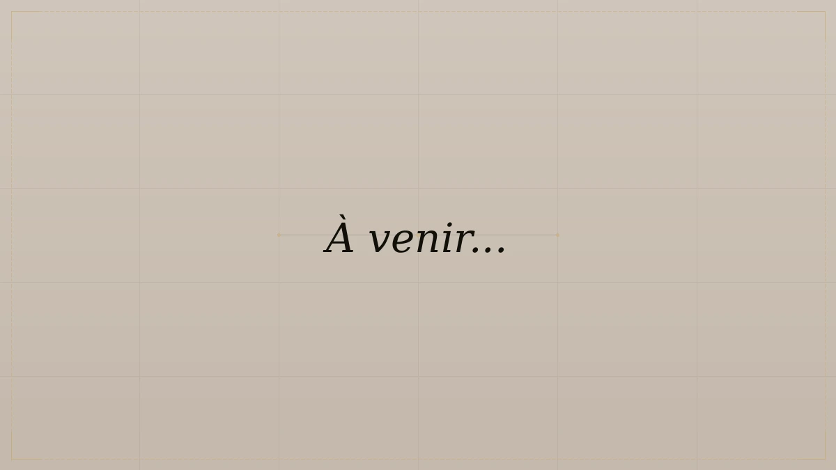 À venir